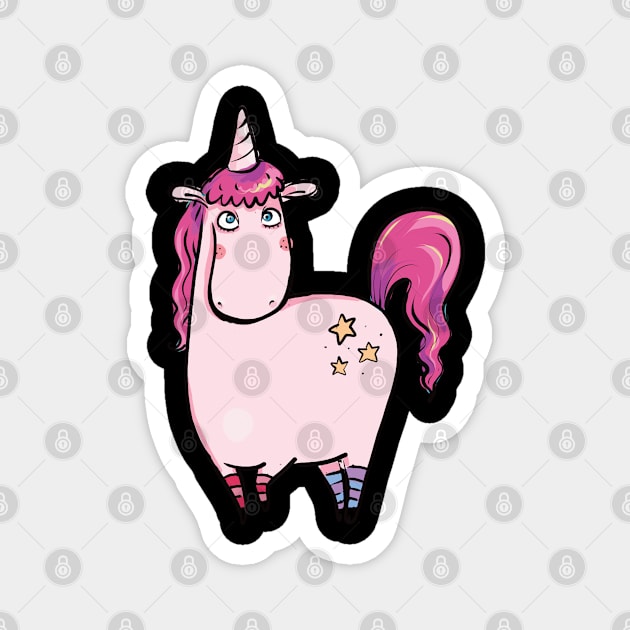 Cute Unicorn Magnet by holidaystore