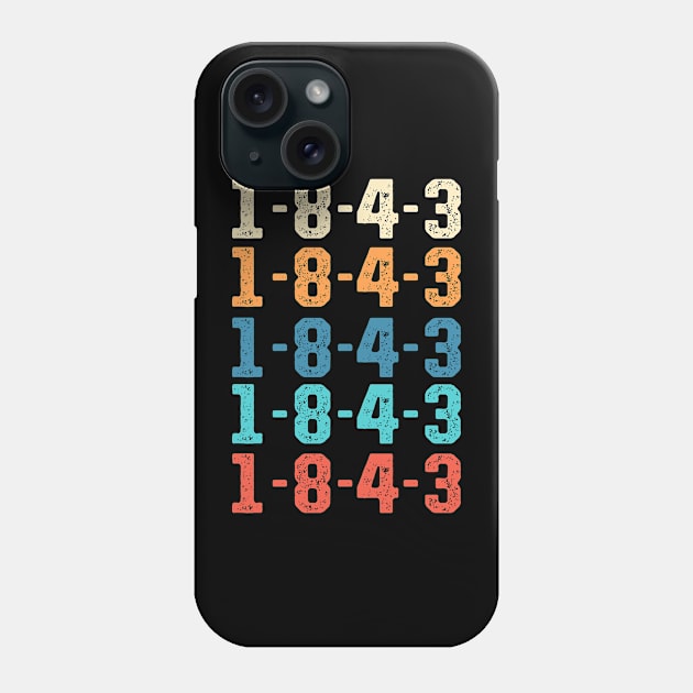 1843 Phone Case by danterjad