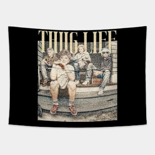 THUG LIFE GOLDEN GIRLS PUNK Tapestry