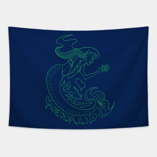 Spirit Mermaid Tapestry