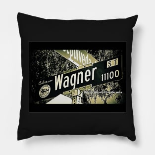 Wagner Street1 Culver City California by Mistah Wilson Photography Pillow