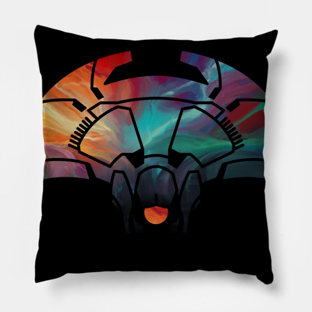 Destiny Vex Goblin | Daybreak Pillow by MaiasaLiger