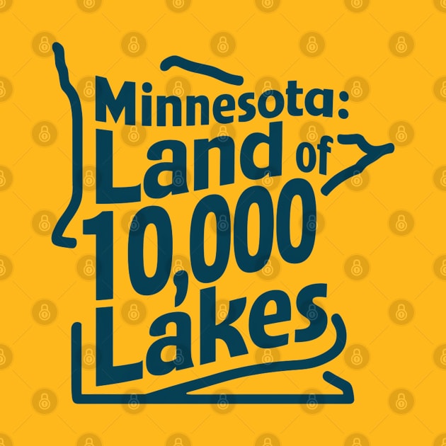 Minnesota Land of 10,000 Lakes by Moulezitouna