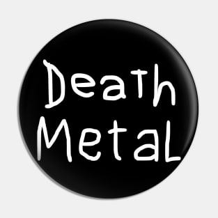 Death Metal Kids Pin