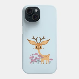 Deer & Shrubbery Phone Case