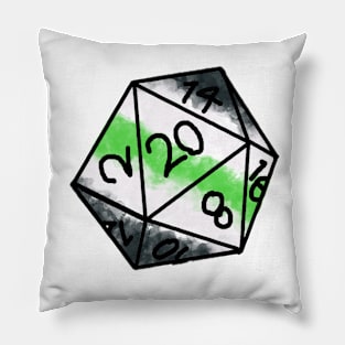 Pride Dice - Agender Pillow