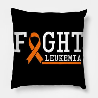 Leukemia Cancer Awareness Shirt Gift Kid Men Women Pillow