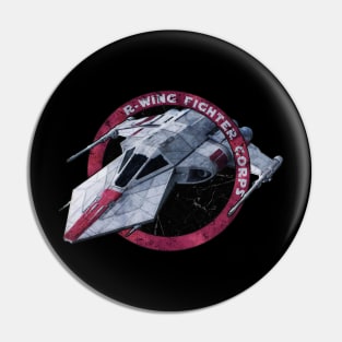 R - WING FIGHTER CORPS RED ONE Pin