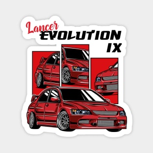 Lancer Evolution IX Magnet