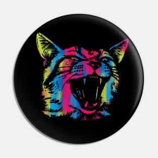 Vibrant Cat Pin