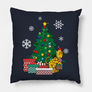 Eugene The Jeep Around The Christmas Tree Popeye Pillow