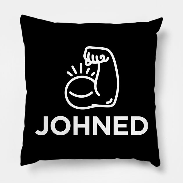 Johned Pillow by TheJohnStore