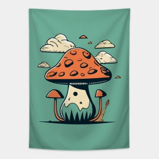 Magic mushrooms Tapestry