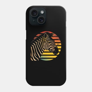 Zebra Grassland Habitats Phone Case