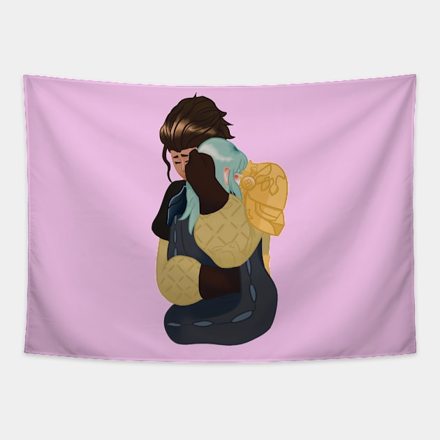 Claude X Byleth Tapestry by gardeniaresilia