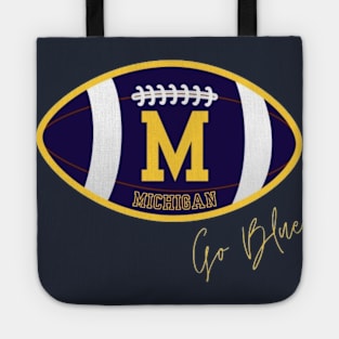 Michigan Wolverines Go Blue Tote