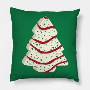 Christmas Tree Snack Cake Pillow