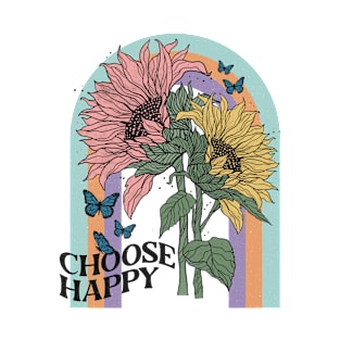 chose happy flower T-Shirt