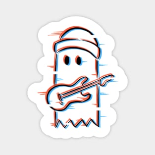 Holographic Luke Ghostie Magnet