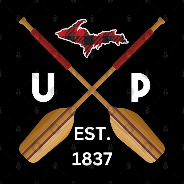 Upper Peninsula Oar Logo by The Yooper Life