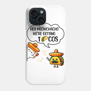 Funny Taco And Cat Meme Phone Case