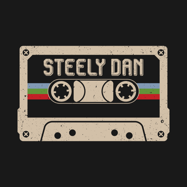 Personalized Steely Name Birthday Vintage Cassette Tape by Horton Cyborgrobot