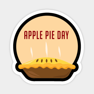 apple pie day Magnet