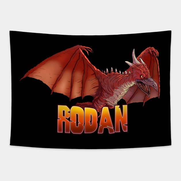 Rodan Tapestry by Creepsandbabes