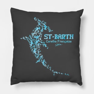 St. Barth, French Caribbean Pillow