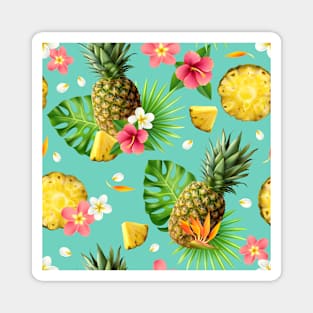 Pineapple Style Magnet