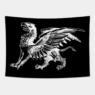 Heraldic Mythical Gryphon Tapestry