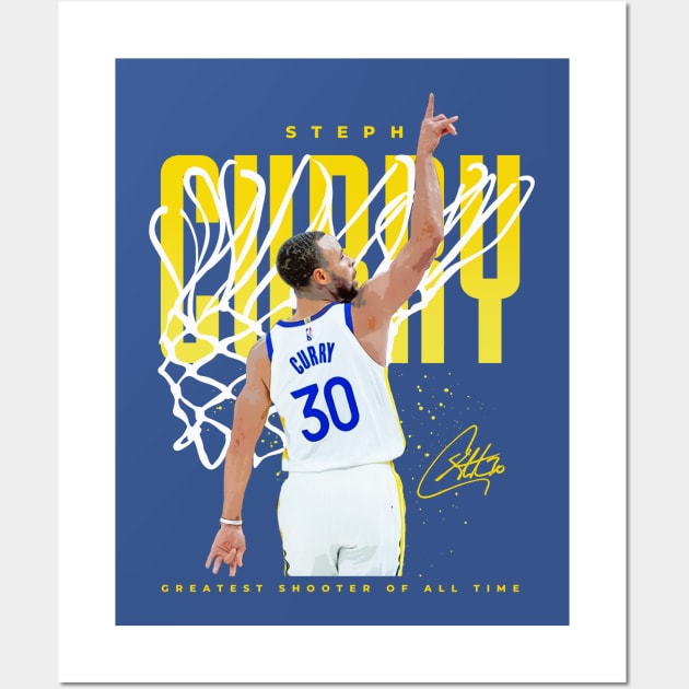 Stephen Curry Davidson Poster for Sale by RatTrapTees