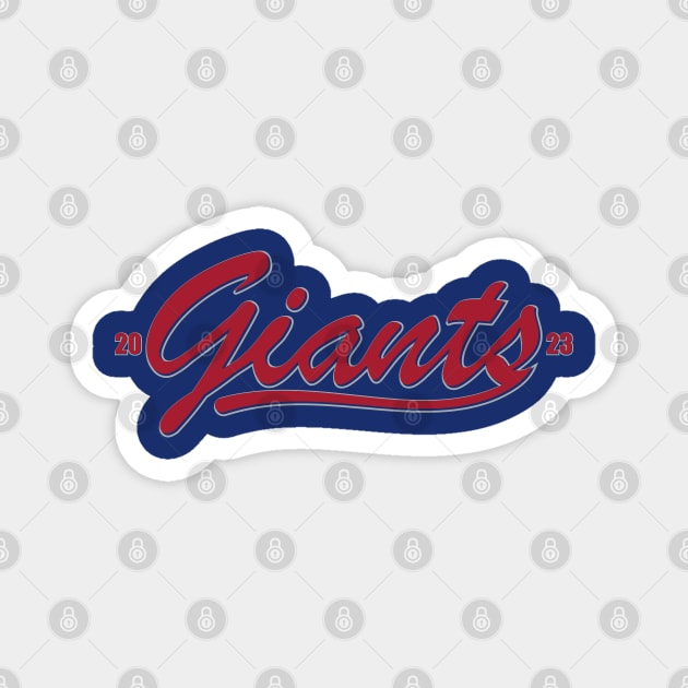 Giants 2023 Magnet by Nagorniak