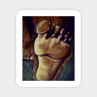 Bigfoot&#39;s foot Magnet