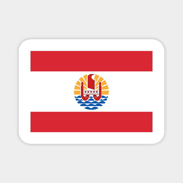 French Polynesia Magnet by Wickedcartoons