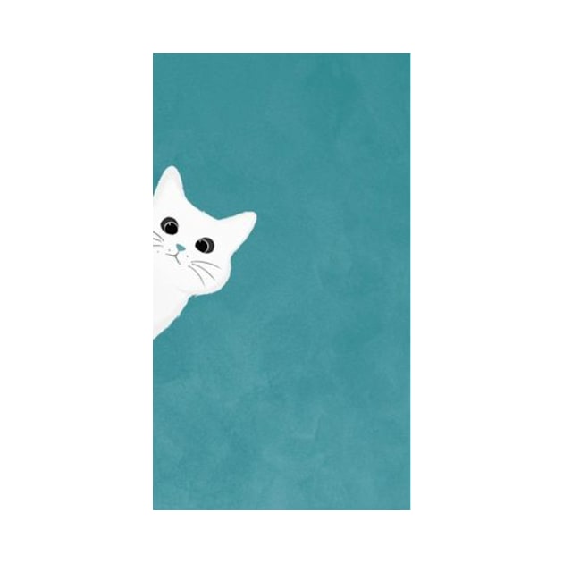 White Kitty Sweet Case Phone For Your Style by ARIMAID