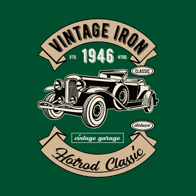 Vintage Deluxe Car by VintageHeroes