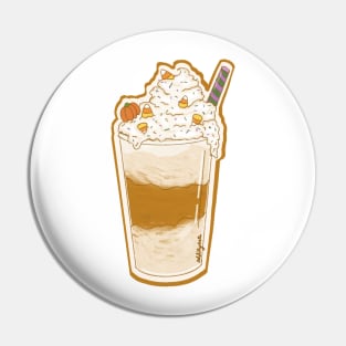 pumpkin spice shake Pin