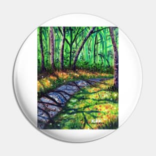 'Blue Ridge Rumination #35'' Pin