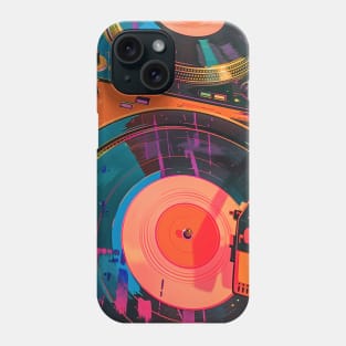 Colorful Turntables Phone Case