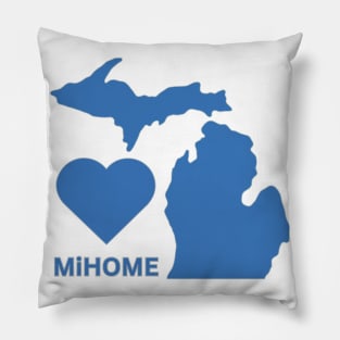 Michigan is my Home Pillow