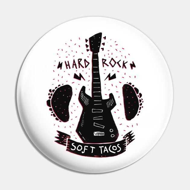 Rock 'n Roll Music Tacos Pin by madeinchorley