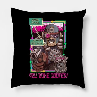 Cyber Police Pillow