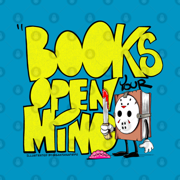 Books open your mind by santanafirpo