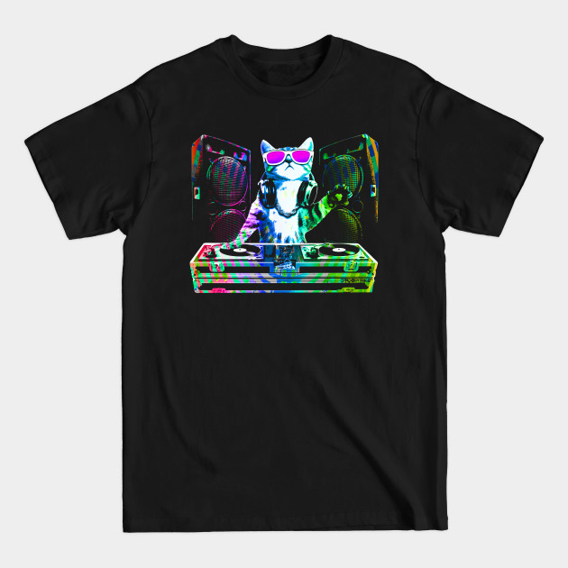 Disover HOUSE CAT (That DJ Kitty) - Dj Cat - T-Shirt