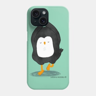 Yoga Penguin Phone Case