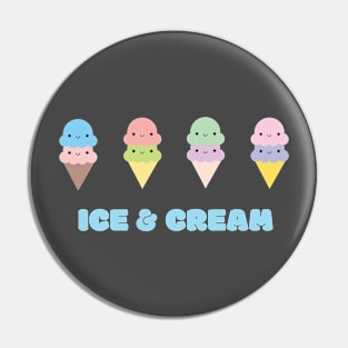 Ice & Cream Pin