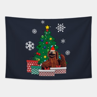 Rowlf The Dog Around The Christmas Tree Muppets Tapestry