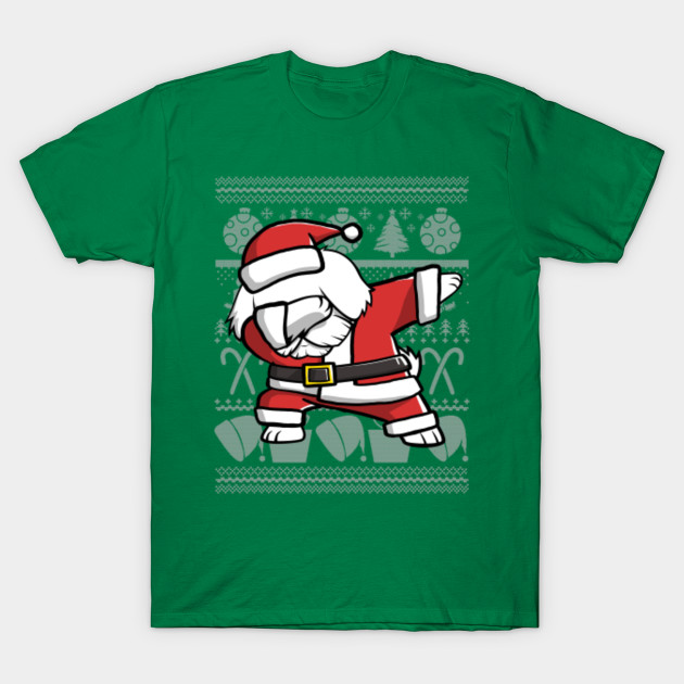 dabbing maltese ugly christmas sweater graphic maltese christmas ugly christmas sweater graphics