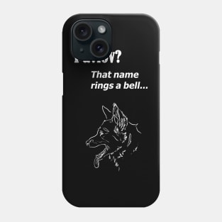 Pavlov? That name rings a bell - for dark backgrounds Phone Case